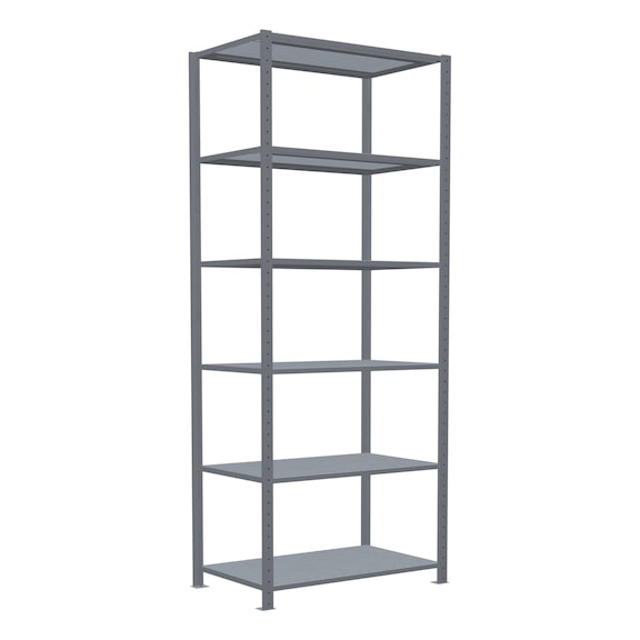 SCHULTE Grundregal Steck MULTIplus150 verzinkt 6 Böden 2500x1000x600 Nr. 12761 - Regal (Werkstatt)