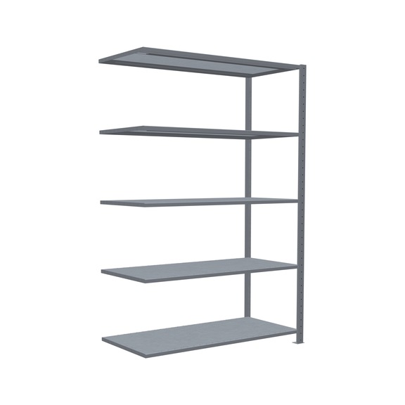 SCHULTE add-on shelving Steck MULTIplus150 5 shelves 2000x1300x600 No. 12765-130 - Shelving (workshop)