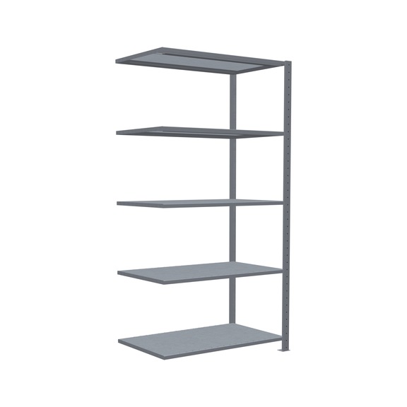 SCHULTE Anbauregal Steck MULTIplus150 verzinkt 5 Böden 2000x1000x600 Nr. 12765 - Regal (Werkstatt)