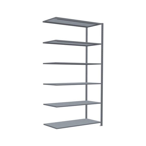 SCHULTE add-on shelving Steck MULTIplus150 6 shelves 2500x1300x600 No. 12766-130 - Shelving (workshop)