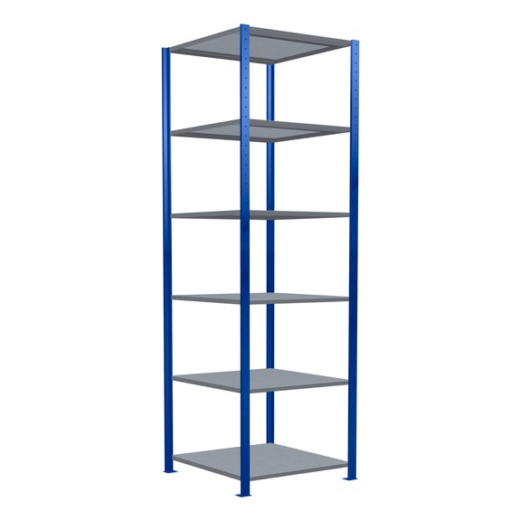 SCHULTE Grundregal Steck MULTIplus150 /6 Böden 2500x750x800 Nr. 12781-75-B - Regal (Werkstatt)