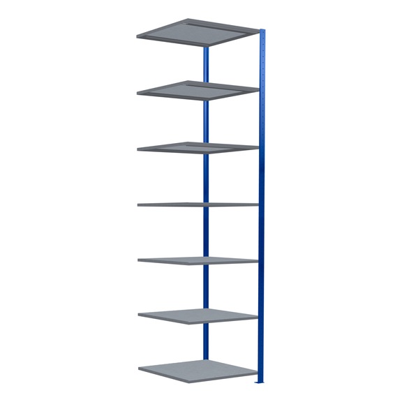 SCHULTE add-on shelving Steck MULTIplus150 /7 shelves 3000x750x800 No 12787-75-B - Shelving (workshop)