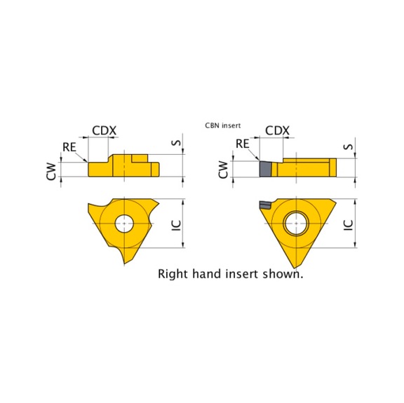 MGTR43150 VP20MF MITSUBISHI, WSP, Einstechen, beschichtet - MGT, Wendeschneidplatte, Stechdrehen