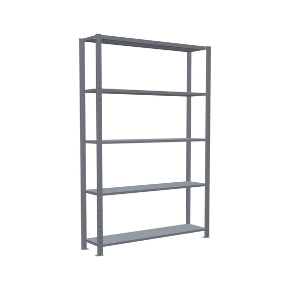 SCHULTE Basic shelving Steck MULTIplus250 5 shelves 2000x1300x300 No. 12930-130 - Shelving (workshop)