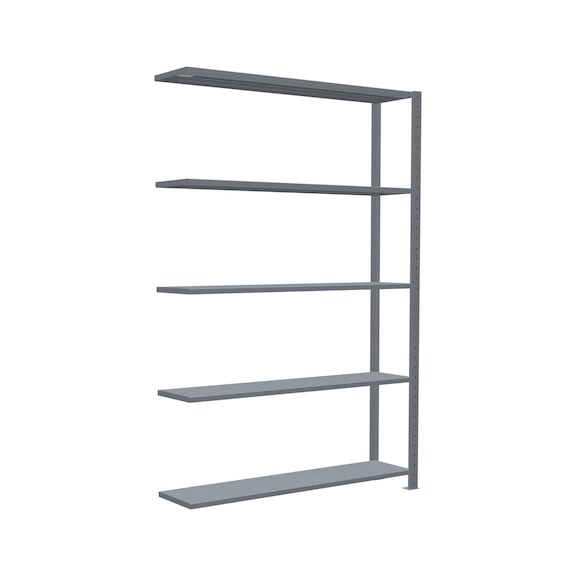 SCHULTE add-on shelving Steck MULTIplus250 5 shelves 2000x1300x300 No. 12935-130 - Shelving (workshop)