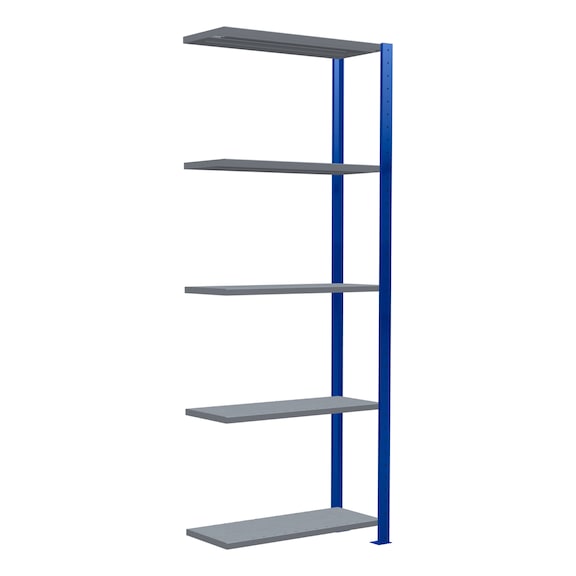 SCHULTE add-on shelving Steck MULTIplus250 /5 shelves 2000x750x300 No 12935-75-B - Shelving (workshop)