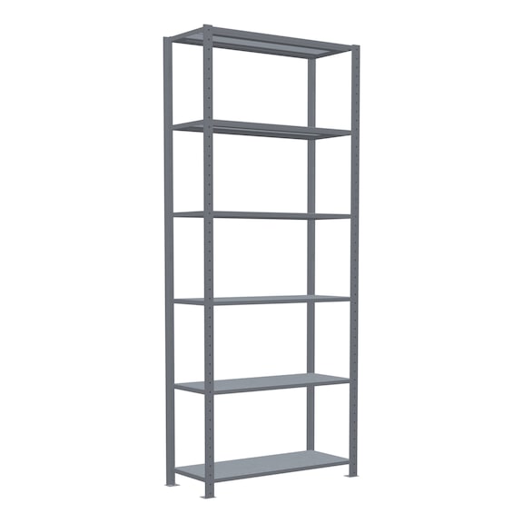 SCHULTE Grundregal Steck MULTIplus250 verzinkt 6 Böden 2500x1000x400 Nr. 12941 - Regal (Werkstatt)