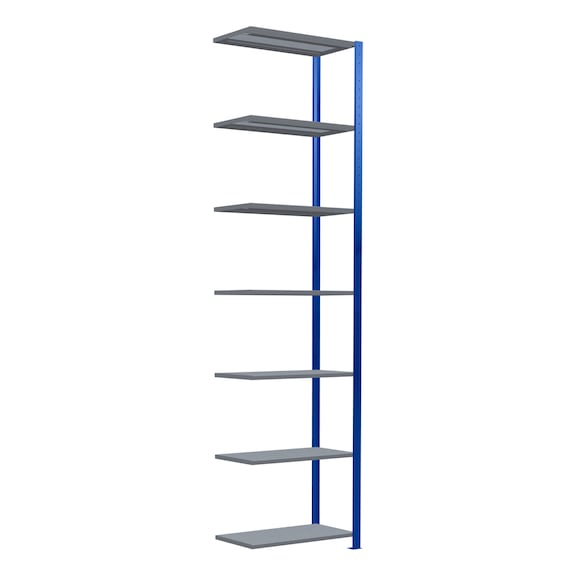 SCHULTE add-on shelving Steck MULTIplus250 /7 shelves 3000x750x400 No 12947-75-B - Shelving (workshop)