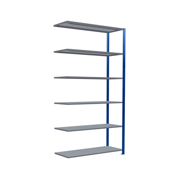 SCHULTE add-on shelving Steck MULTIplus250 /6 shelves 2500x1300x500 No. 12956-130-B - Shelving (workshop)