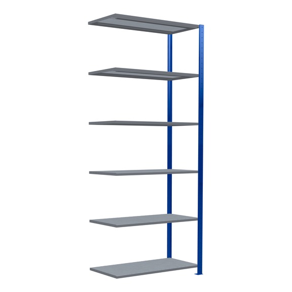 SCHULTE Anbauregal Steck MULTIplus250 verzinkt/6 Böden 2500x1000x500 Nr. 12956-B - Regal (Werkstatt)