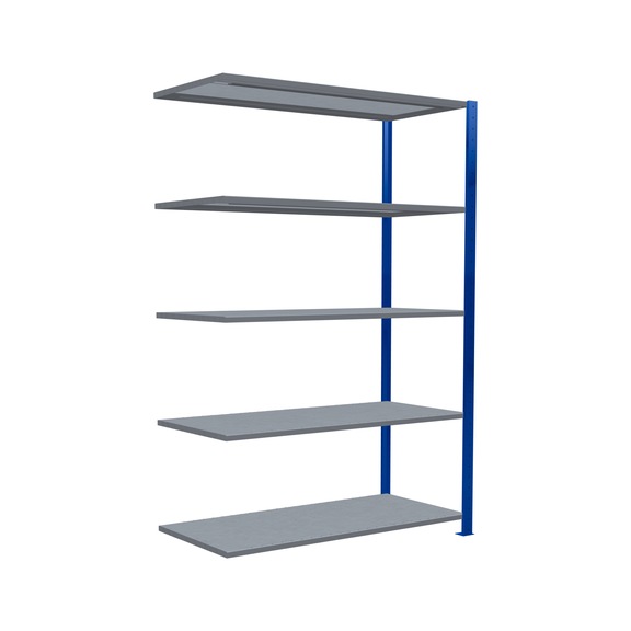SCHULTE add-on shelving Steck MULTIplus250 /5 shelves 2000x1300x600 No. 12965-130-B - Shelving (workshop)