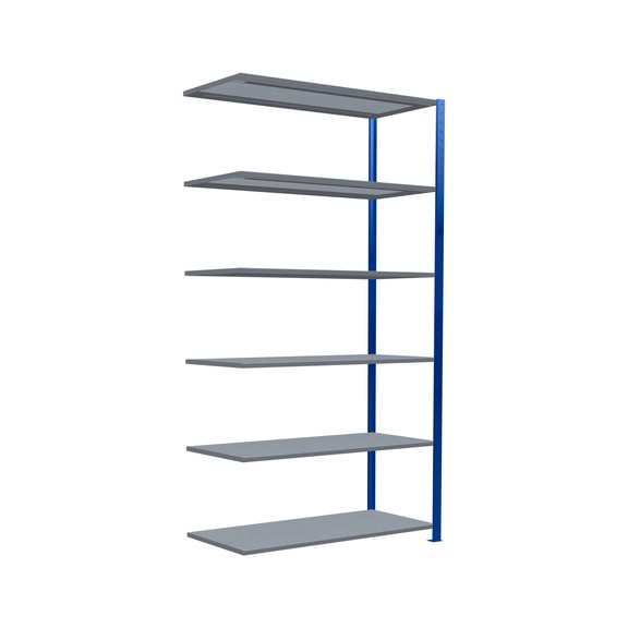 SCHULTE add-on shelving Steck MULTIplus250 /6 shelves 2500x1300x600 No. 12966-130-B - Shelving (workshop)