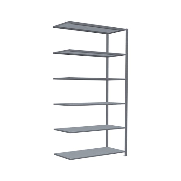 SCHULTE add-on shelving Steck MULTIplus250 6 shelves 2500x1300x600 No. 12966-130 - Shelving (workshop)