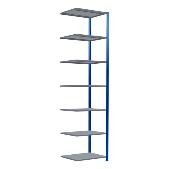 SCHULTE add-on shelving Steck MULTIplus250 /7 shelves 3000x750x600 No 12967-75-B - Shelving (workshop)