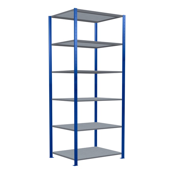 SCHULTE Grundregal Steck MULTIplus250 verzinkt/6 Böden 2500x1000x800 Nr. 12981-B - Regal (Werkstatt)