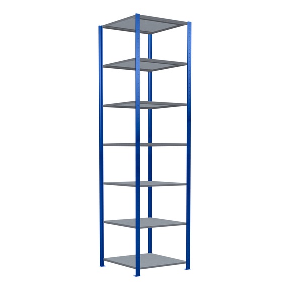 SCHULTE Grundregal Steck MULTIplus250 /7 Böden 3000x750x800 Nr. 12982-75-B - Regal (Werkstatt)