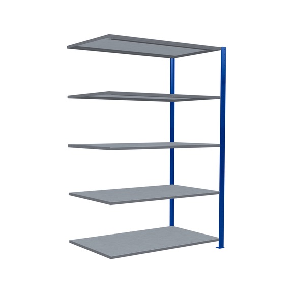 SCHULTE Anbauregal Steck MULTIplus250 /5 Böden 2000x1300x800 Nr. 12985-130-B - Regal (Werkstatt)