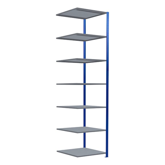 SCHULTE add-on shelving Steck MULTIplus250 /7 shelves 3000x750x800 No 12987-75-B - Shelving (workshop)