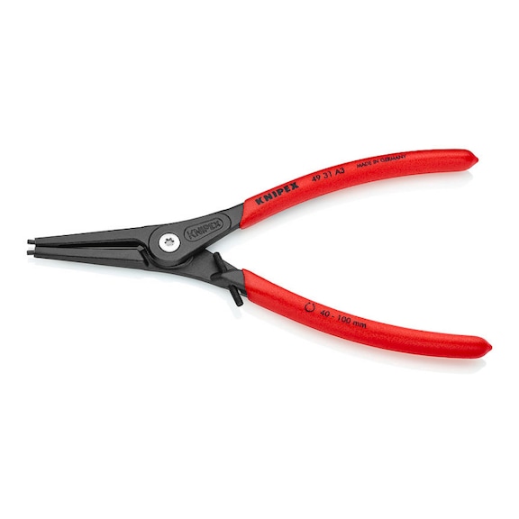 KNIPEX Precision circlip pliers 225 mm Article 49 31 A3 - Circlip pliers