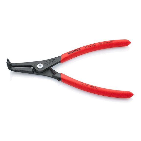 KNIPEX Präzision-Sicherungsringzange 210 mm Artikel 49 41 A31 - Sicherungsringzange