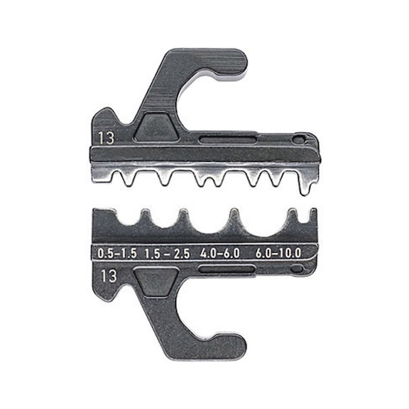 KNIPEX Crimpeinsatz für unisolierte Kabelverbinder Artikelnummer 97 39 13 - Crimpzange