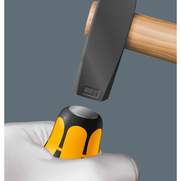 WERA Slotted screwdriver with striking cap from 4.5 mm - 2