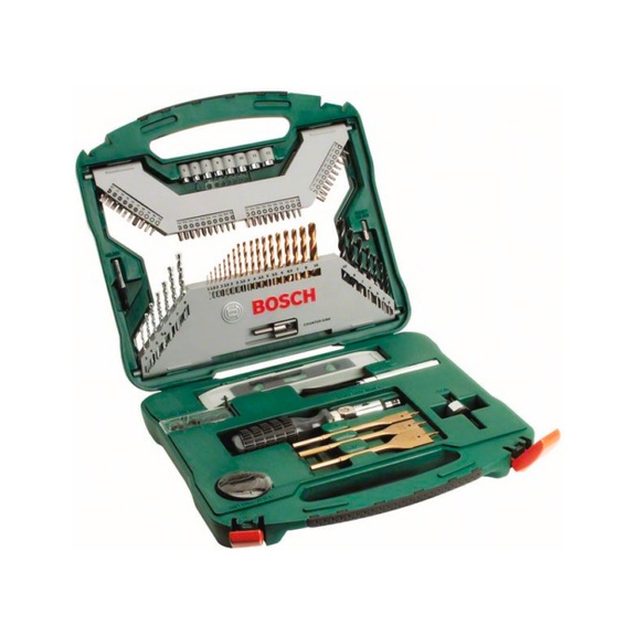 BOSCH X-Line TiN-coated set 100-pieces 2607019330 - Screwdriver bit (assortment)