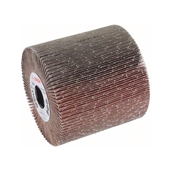 BOSCH Flap sanding drum 19 mm K 180 100 mm 2608000600 - Abrasive made of bonded abrasive with bore or thread