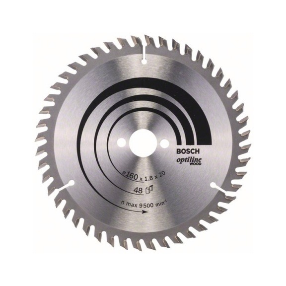 BOSCH Circular saw blade Optiline Wood 160x20/16x1.8 mm 48 2608641172 - Circular saw blade (machines)