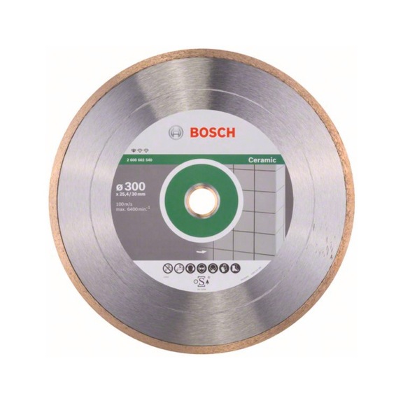 BOSCH Diamanttrennscheibe Standard for Ceramic 300x30  25,40x2x7 mm 2608602540 - Diamant-Trennscheibe