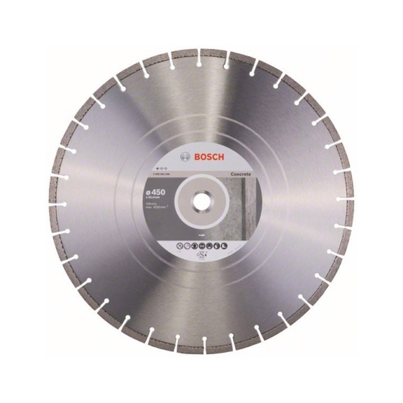 BOSCH Diamond cutting blade Standard for Concrete 450x25.40x3.6x10 mm 2608602546 - Diamond cutting disk