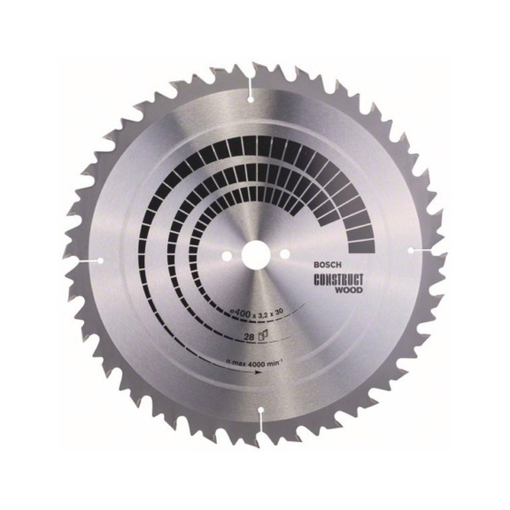BOSCH Circular saw blade Construct Wood 400 x 30 x 3.2 mm 28 2608640703 - Circular saw blade (machines)