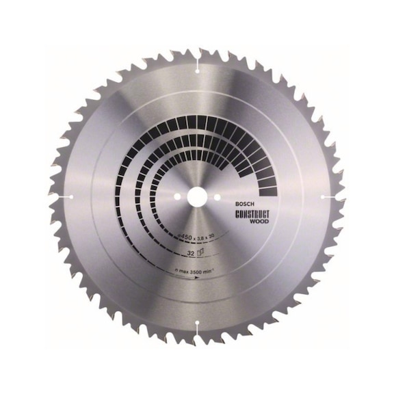 BOSCH Circular saw blade Construct Wood 450 x 30 x 3.8 mm 32 SB3 2608640704 - Circular saw blade (machines)