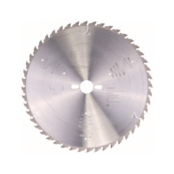 BOSCH Circular saw blade Expert for Wood 300 x 30 x 3.2 mm 48 2608642508 - Circular saw blade (machines)