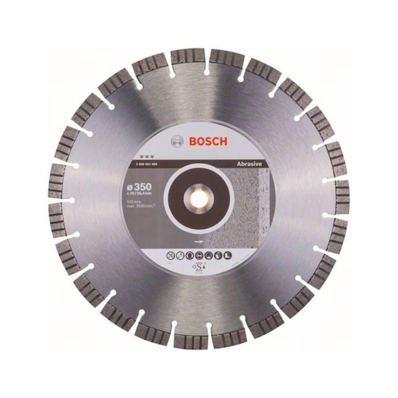 BOSCH Diamond cutting blade Best for Abrasive for table saws 2608602686 - Diamond cutting disk