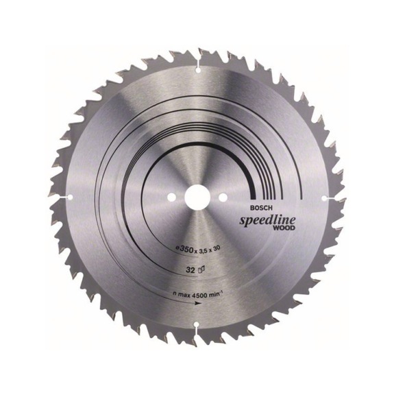 BOSCH Circular saw blade Speedline Wood 350 x 30 x 3.5 mm 32 2608640683 - Circular saw blade (machines)