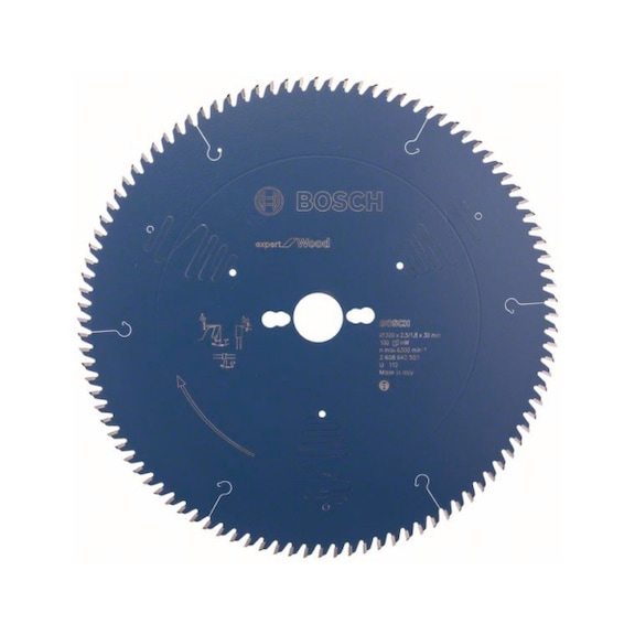 BOSCH Kreissägeblatt Expert for Wood 300 x 30 x 2,5 mm 100 2608642501 - Kreissägeblatt (-Maschinen)