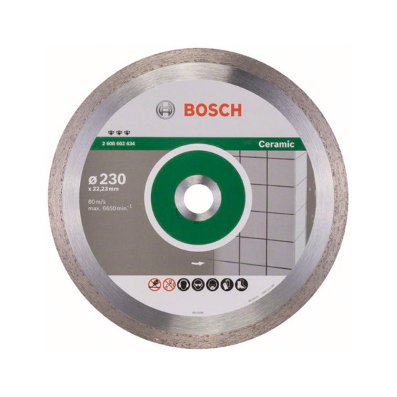 BOSCH Diamond cutting blade Best Ceramic for small angle grinders 2608602634 - Diamond cutting disk