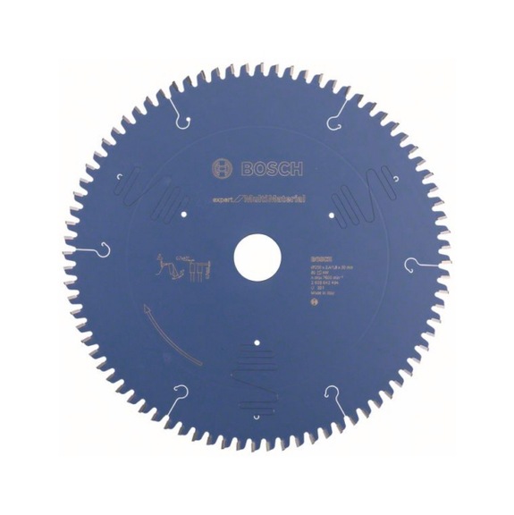 BOSCH Kreissägeblatt Expert for Multi Material 250 x 30 x 2,4 mm 80 2608642494 - Kreissägeblatt (-Maschinen)