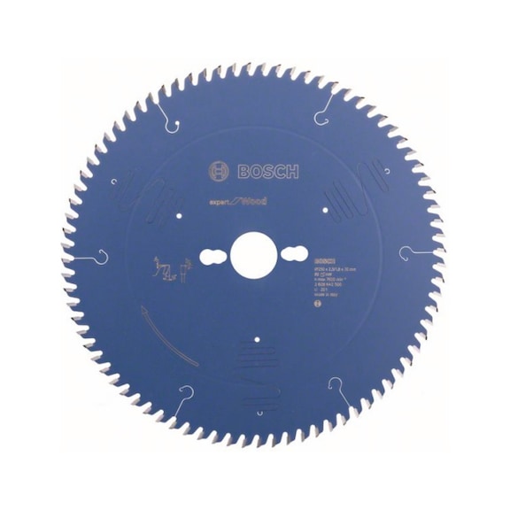 BOSCH Circular saw blade Expert for Wood 250 x 30 x 2.5 mm 80 2608642500 - Circular saw blade (machines)