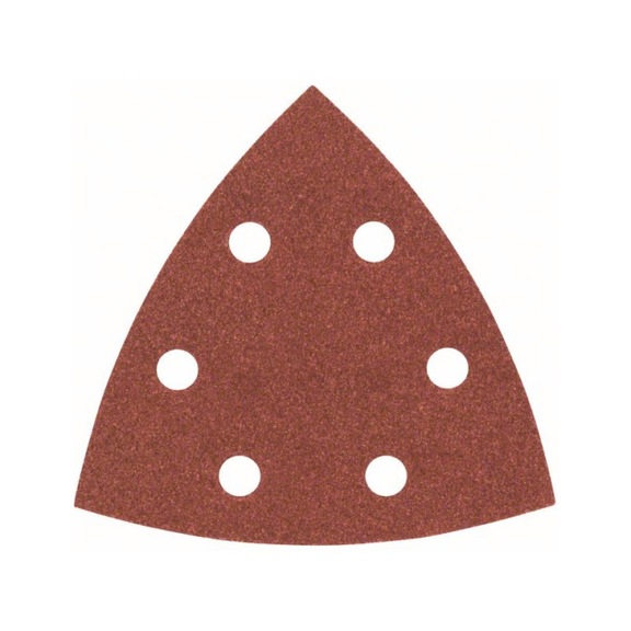 BOSCH Sanding sheet set for delta sander grit 180 25-pack 2607017109 - Abrasive tool made of abrasive on backing
