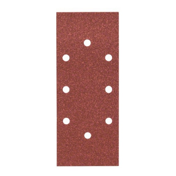 BOSCH Sanding sheet set B&D 8 holes 93x230 mm K 80 25 pcs. 2607017105 - Abrasive tool made of abrasive on backing