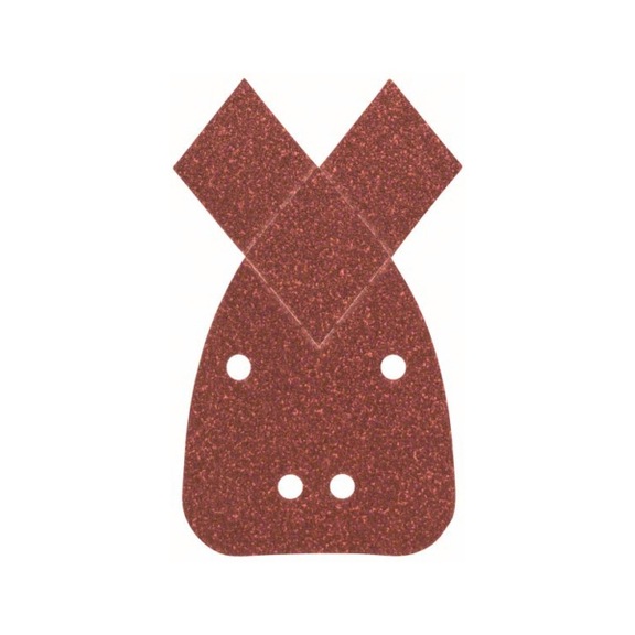 BOSCH Sanding sheet set 25-piece 4 holes 170x98x20 mm 80 - 180 2607017113 - Abrasive tool made of abrasive on backing