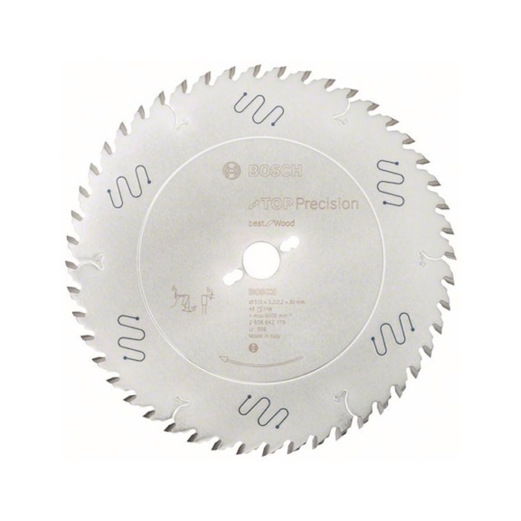 BOSCH Circular saw blade Top Precision Best for Wood 315 x 30 x 3.2 mm 48 2608642119 - Circular saw blade (machines)