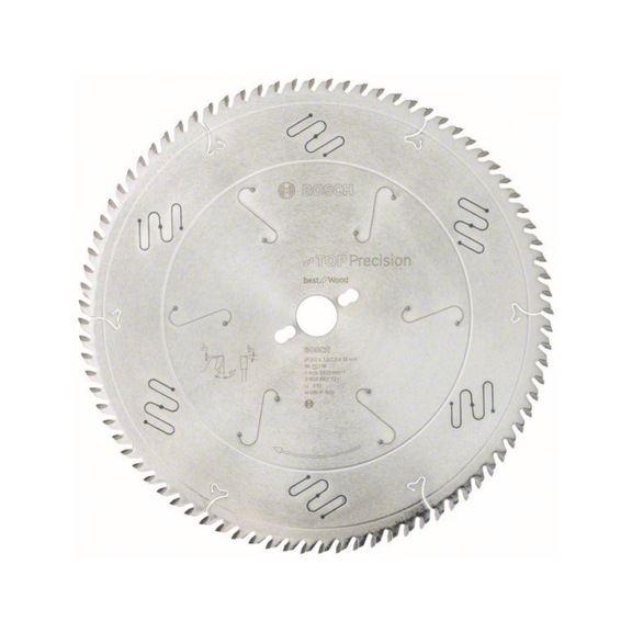BOSCH Circular saw blade Top Precision Best for Wood 350 x 30 x 3.5 mm 84 2608642121 - Circular saw blade (machines)