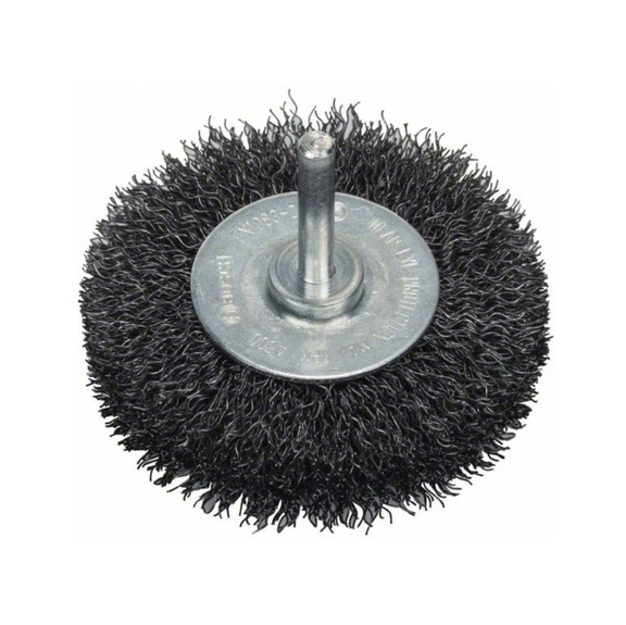 BOSCH Disk brush 75 x 0.3 mm 16 mm crimped steel wire 2608622053 - Disk brush