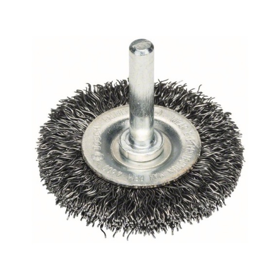 BOSCH disc brush 50 x 0.3 mm crimped steel wire 2608622112 - Disk brush