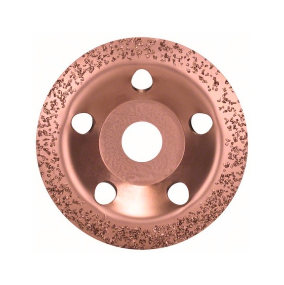 BOSCH carbide grinding heads 115 mm wheel shape angled 2608600179 - Abrasive made of bonded abrasive with bore or thread