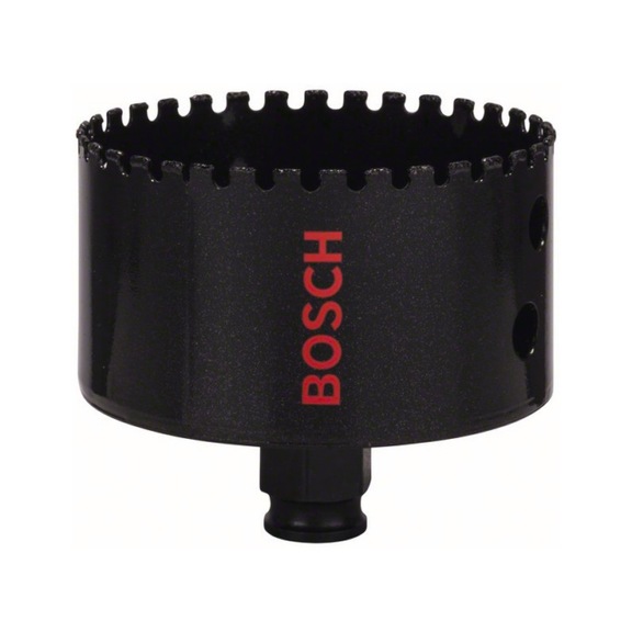 BOSCH Diamond hole saw Diamond for Hard Ceramics 79 mm 3 1/8-inch 2608580320 - Hole saw (non-detachable cutting edges)