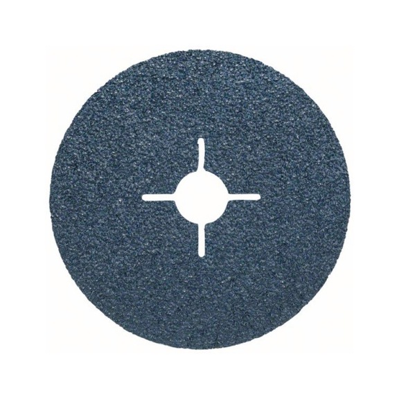 BOSCH Fiber sanding disc R574 zirconia alumina 125 mm 22.23 mm 24 2608606731 - Fiber sanding disc